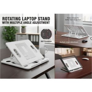 101-E411*Rotating laptop stand with Multiple Angle adjustment