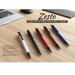 101-L194*Zesto Sleek Matte Finish Pen in Bold Colors