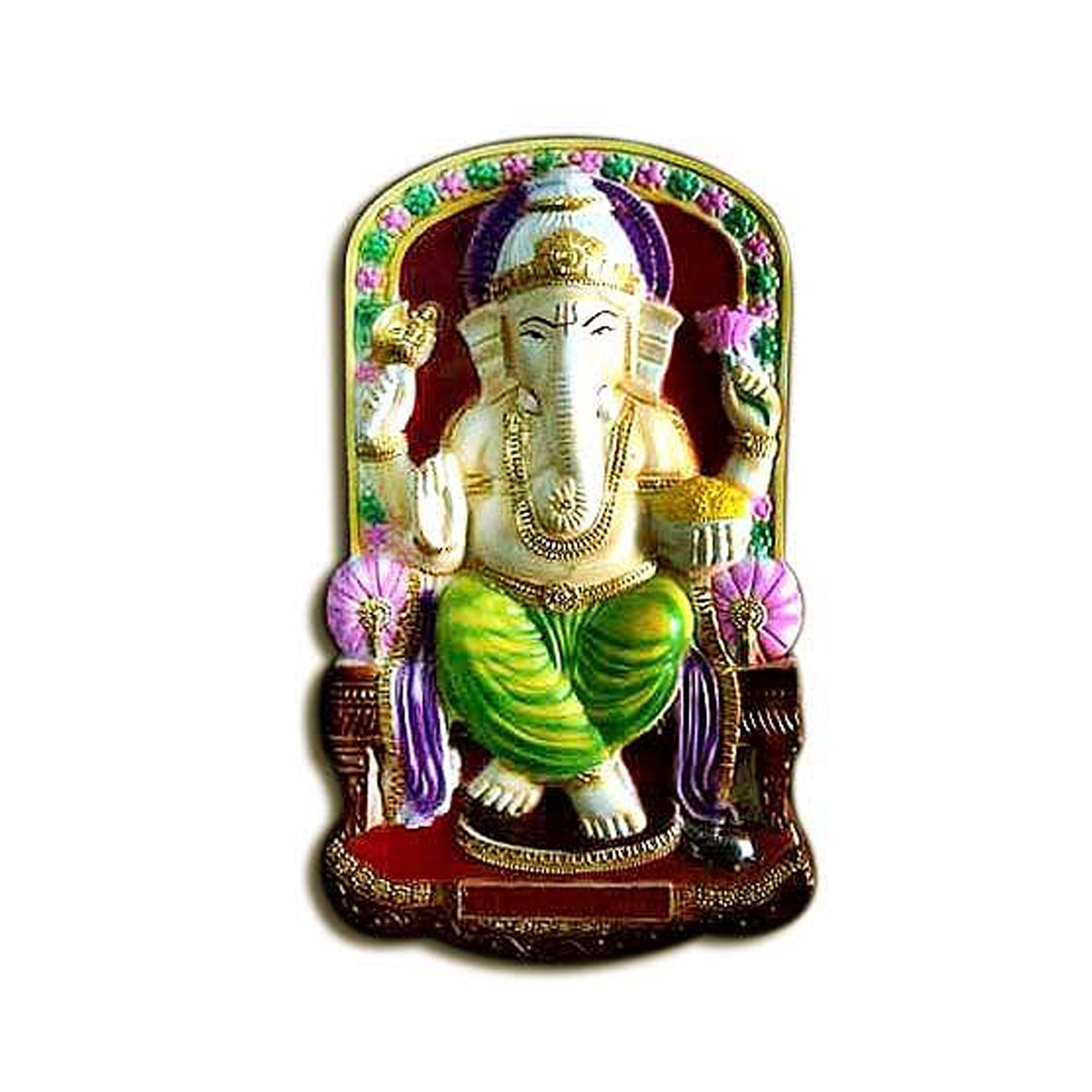 Prime Badshah Ganesh Plain Wall Beauty*
