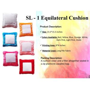 SL 1 Sublimation  ( 16*16 ) Cushion*