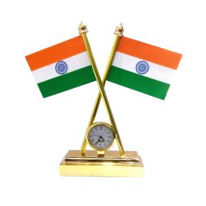 sony flag with clock