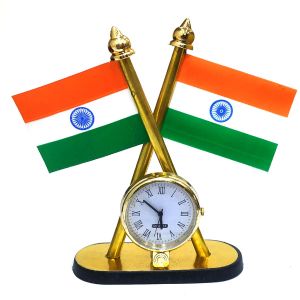 national flag clock