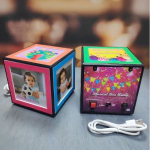 SUBLIMATION MUSICAL LED BOX LAMP