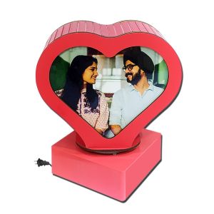 SUB Heart Revolving Lamp 6"*6"