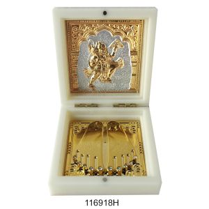 Kb GOLD  Mini Pooja Box HANUMAN