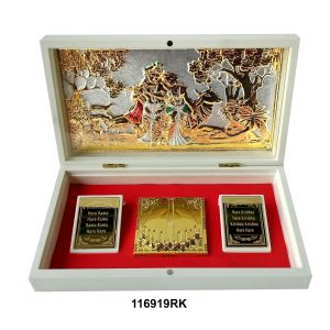 Kb Big Gold RK pooja box