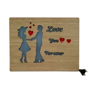 Me 1028 Love 10*13  laser light 