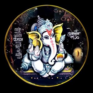 Taksha R Ganesh 12*12  Crystal w/f  (10)