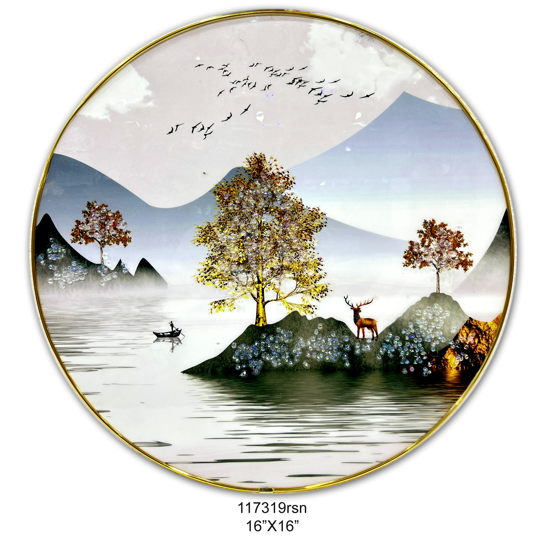 As 78 R Scenery 16*16 Crystal Bubble