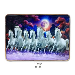 Feeling 12x18 Crystal Frame HORSE
