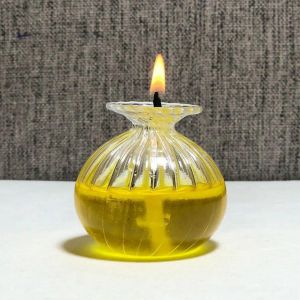 426-1 Modak Glass Akhand Diya