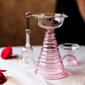 426-3 Glass Diya Set of 3