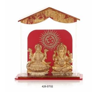 428-ST02*Table Statue Laxmi Ji Ganesh Ji