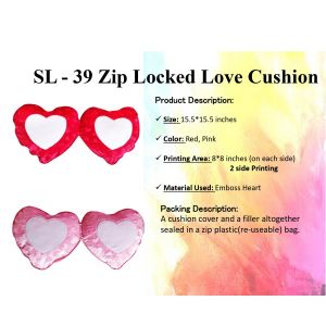 Sublimation Blank Twin Heart With Filler SL-39 HEART